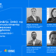 Seminário: DISC no desenvolvimento de pessoas e negócios – 17 de Novembro